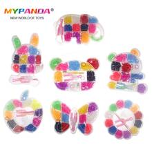 600pcs Colorful Rubber Loom Bands Weave Elastic Make Bracelet Tool DIY set Kit Box Girls Gift Kids Toys for Children 2024 - buy cheap