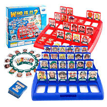 Portable Funny Indoor Tabletop Who Is It Board Game Guessing Games Kids Children Adults Family School Travel Party Toy 2024 - buy cheap