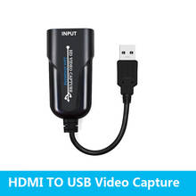 1080p видео Захват HDMI карта захвата коробка HDMI к USB видео захват игры трансляции HD 1080p видео Захват 2024 - купить недорого
