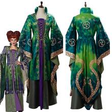 Winifred Sanderson Cosplay Costume Adult Women Dress Halloween Carnival Costumes Custom Made 2024 - buy cheap