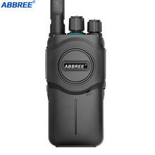 ABBREE-walkie-talkie portátil de largo alcance, Radio Amateur bidireccional, 10KM, CB 5W UHF 400-470MHz 2024 - compra barato