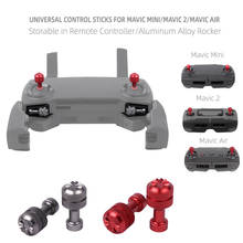 1 пара запасных металлических палочек для дистанционного управления для DJI Mavic Mini / MAVIC 2 /Mavic AIR drone 2024 - купить недорого