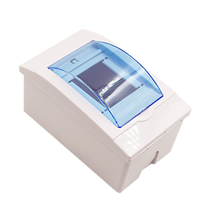 2-3 /3-4/5-6/9-12 maneiras disjuntor distribuição caixa de proteção interior montado na parede plástico elétrico transparente capa 2024 - compre barato