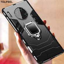 Funda a prueba de golpes para Huawei Mate 30 Pro Mate30, carcasa con soporte, anillo magnético, funda trasera de teléfono para Huawei Mate 30 2024 - compra barato