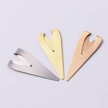 10Pcs Mini Metal Bookmark Paper Clips Page Holder For Book Stationery School New 2024 - buy cheap