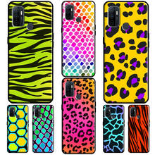 Cyan Giraffe Leopard Zebra MAD PRINTS For OPPO A5 A9 A31 A53 2020 A1K A5S A15 A52 A72 A83 A91 F5 F7 Reno 2 Z 4 Pro Phone Case 2024 - buy cheap