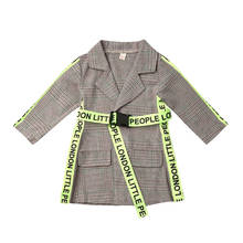 New Toddler Kids Baby Girls Clothes Jacket Blazer Fall Winter Outwear Windbreaker 2024 - buy cheap