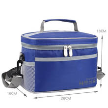 Portable Cooler Bag Waterproof Oxford Thickened Aluminum Foil Cans Food Thermos Bag 2024 - buy cheap