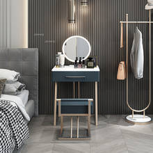 Tocador con cajones para el hogar, mueble moderno y minimalista para dormitorio, mesa de maquillaje, estilo nórdico, para apartamento pequeño 2024 - compra barato