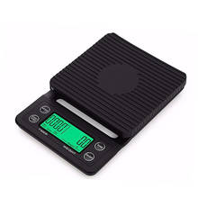 Coffee Digital Scale with Timer, High Accuracy Kitchen Food Scale with Tare Function, 6.6LB/3KG Max Load, 0.1g Precision Sensor 2024 - buy cheap
