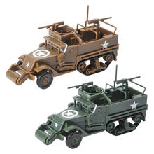 1/72 American M3A1 Semi-tracked Simulation Vehicle Toys Assembly Vehicle 2024 - buy cheap
