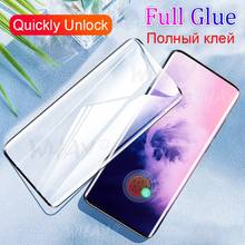 Full Glue Glass For Oneplus 9 8 7 7T Pro 1+7T 1+8 Pro Curved Screen Protective Tempered Glass For One plus 9 7t 7 Pro Cover film 2024 - buy cheap