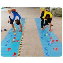 Hands and Feet Game Pad Team Expand Props Outdoor Training Group Building Fun Game Pads Children Kids Games Toy Mat Y4UD 2024 - buy cheap