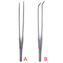 1Pcs Stainless Steel Curved Aquarium Tweezers Aquarium Plant Shrimp Reef Tank Tweezer  Aquarium Plant Shrimp Reef Tweezer 2024 - buy cheap