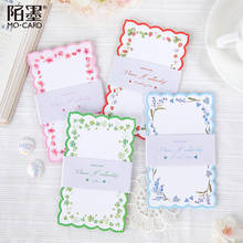 30 Sheets Flower Handkerchief Series Memo Pad Cute Message Notes Decorative Notepad Note Paper Memo Stationery Office Supplies 2024 - buy cheap