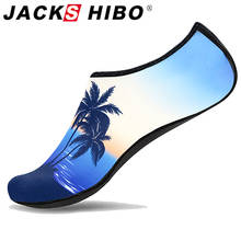 JACKSHIBO Summer Water Shoes For Men Breathable Beach Shoes Adult Unisex Soft Walking Surfing Shoes Hiking Upstream Sneakers 2024 - купить недорого