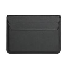 Funda de cuero PU para ordenador portátil, bolsa tipo sobre para Macbook Air Pro Retina 11, 13, 12, 15, 13,3, 15,4 2024 - compra barato