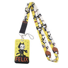 Cordón de gato LX446 para llaves, cuerda para colgar del teléfono móvil, funda USB para tarjeta de identificación, llavero DIY 2024 - compra barato
