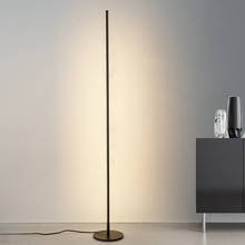 Nordic LED Floor Lamp Stand Bedroom Bedside Decorative Standing Floor Light Indoor Lighting Home Light Corner Floor Lamps 2024 - buy cheap