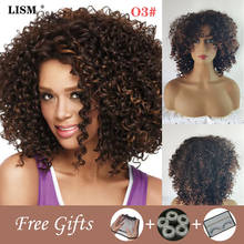 Bang Wig Pelucas Wigs for Black Women Synthetic Lace Peluca De Mujer Perruque Femme Peruki Damskie Naturalne Pruiken Dames 2024 - buy cheap