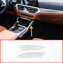 2pcs ABS Chrome Car Center Console Decoration Trim For BMW 3 Series G20 G28 325li 2020 2021 Car Accessories 2024 - buy cheap