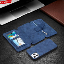 Multi-Function Removable Zipper Wallet For Xiaomi Redmi 9 8A 7A Cases Luxury Skin Feels Leather Cover For Note 9 Pro Max 9S 8T 8 2024 - buy cheap