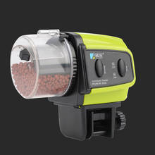 Автоматический аквариумная кормушка для рыб, ЖК-дисплей, устройство для Кормления Рыбы, креветок, черепах 2024 - купить недорого