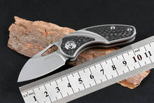 Cuchillo plegable de acero S35VN, herramienta de supervivencia al aire libre, cuchillo táctico de caza EDC, herramienta de escalada y pesca, cuchillo de fruta de autodefensa 2024 - compra barato