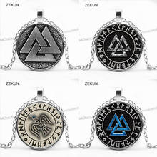 LIAOZEKUN, 2019/Dark Viking Triangle Amulet Pendant Necklace Bump Glass Men and Women Necklace Jewelry. 2024 - buy cheap