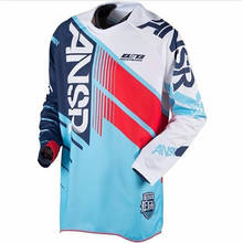 2020 MX MTB Off Road Mountain Polyester Men Motorcycle Motocross Racing DH Downhill MX cycling Jerseys Cycling Wear Clea Popular 2024 - buy cheap