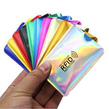 2Pcs Aluminium Wallet Blocking Reader Anti Rfid NFC Lock Bank Card Holder Id Bank Card Case Protection Metal Credit Card Holder 2024 - buy cheap