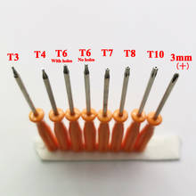 100pcs TORX T8 T10 T7 T6 T4 T3 Precision Screwdriver Security Cross Screwdriver Repair Tools For Xbox One X S Tamperproof Hole 2024 - buy cheap