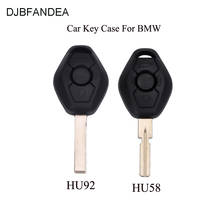 DJBFANDEA 3 кнопки дистанционный ключ-брелок от машины чехол оболочка для BMW 3 5 7 серии Z3 Z4 X3 X5 M5 325i E38 E39 E46 HU58/HU92 Blade 2024 - купить недорого