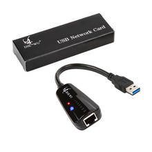 USB Проводная сетевая карта Realtek8153B USB3.0 гигабитная сетевая карта для Gigabit Ethernet RJ45 LAN (10/100/1000) Мбит/с сетевой адаптер 2024 - купить недорого