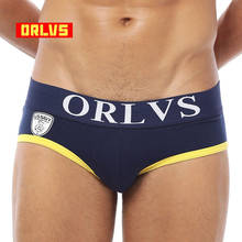 ORLVS Brand men underwear Sexy bikini men briefs calzoncillos hombre slips cuecas gay penis pouch panties gay Underwear Hot 2024 - buy cheap