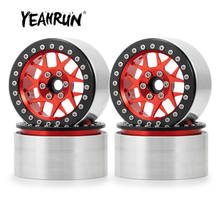 YEAHRUN Metal 2.2inch Beadlock Wheel Rims 35MM Width for 1/10 AXIAL Wraith SCX10 TRX-4 D90 RC Car 2024 - buy cheap