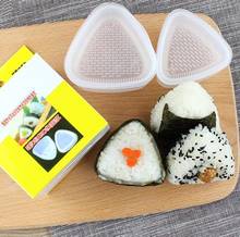 1 Набор «сделай сам» форма для суши рисовый онигири мяч пищевой пресс треугольная форма для суши-комплект японские кухонные аксессуары Bento 2024 - купить недорого