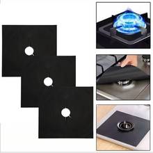 1/2/4/6Pcs Gas Stove Cooker Square Protectors Cover/liner Clean Mat Pad Kitchen Gas Stove Stovetop Protector Kitchen Accessories 2024 - buy cheap