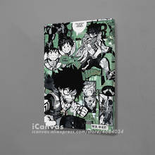 Quadros de decoração de parede izuku midoriya deku bnha, anime, mha, decoração de casa, dormitório, sala de estar, quarto, pôster, pintura de arte de parede 2024 - compre barato