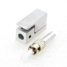 6PCS NEW Hot Sell Optical Connector ST Flange Square Bare Fiber Adapter Coupler Connector Wholesale Free Shipping To Brazil 2024 - buy cheap