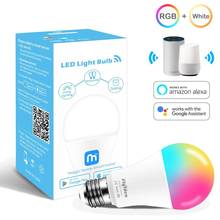 Siri Voice Control 15W RGB Smart Light Bulb Dimmable E27 B22 WiFi LED Magic Lamp AC 110V 220V Work with Alexa Google Home 2024 - buy cheap