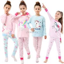 Fashion Boys Panda Animal Pajamas Sets Girls Unicorn Pijamas Pyjamas Kids for 2-8Years Children Sleepwear Baby Homwear Nightwear 2024 - buy cheap