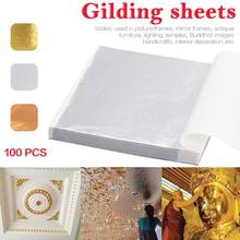 100pc Arts Crafts Design Gliding Sheet Frame Material Gold Foil Decoration Suspended Ceiling Line Golden Foil Decorative Sticker 2024 - buy cheap