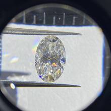 Meisidian Moissanite Diamond Oval Cut 7*9mm 2 Carat VVS Clarity D Color White Loose GRA Stones 2024 - buy cheap