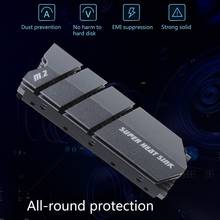 1 комплект M.2 SSD NVMe NGFF теплоотвод алюминиевый радиатор термальная подушка для M2 2280 SSD жесткий диск Настольный ПК охладитель 2024 - купить недорого