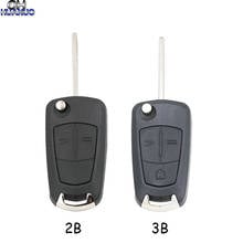 2 /3 Button Replacemen Shell Flip Folding Remote Car Key Shell HU100 for Vauxhall for Opel Corsa D Astra H Vectra C Signum 2024 - buy cheap