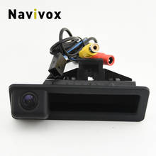 Navivox Car Reversing Camera Car Parking Backup Trunk Handle Cam For BMW E60 E61 E70 E71 E72 E82 E88 E84 E90 E91 E92 E93 X1 X5 2024 - buy cheap