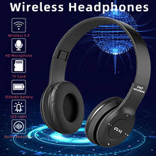 Bluetooth Headphones Active Noise Cancelling Wireless Headset Earbuds Stereo Hifi Deep Bass Sports Gaming Earphone with Mic 2024 - buy cheap