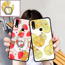 Capa traseira para telefone com suporte de anel, capa de tpu da moda com frutas para meizu v8 pro x8 m8 mote 8 para meizu m9 note 9 m923q 2024 - compre barato