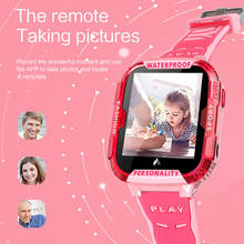 Reloj inteligente 4G para niños, dispositivo con GPS LBS, localización por WIFI, llamada de ayuda SOS, cámara remota, tomar fotos, hout saat 2024 - compra barato